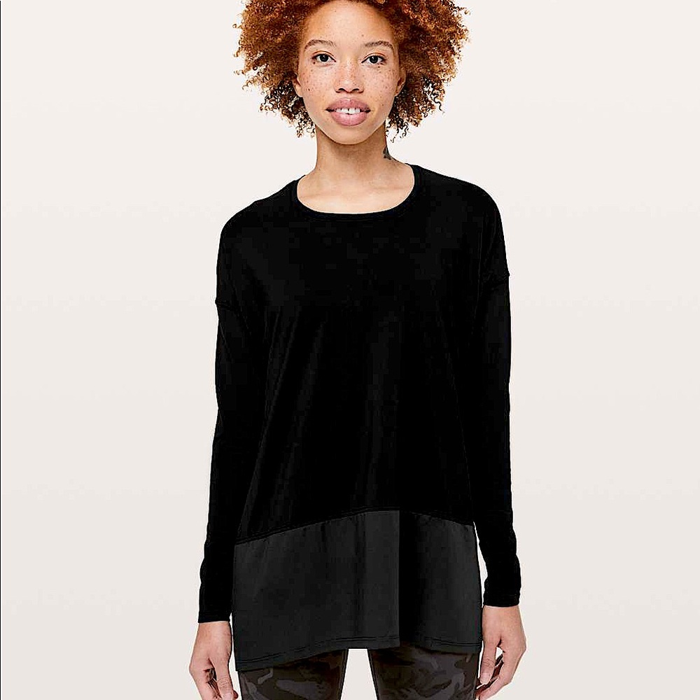 Lululemon Ease of Mind Long Sleeve Shirt size 4